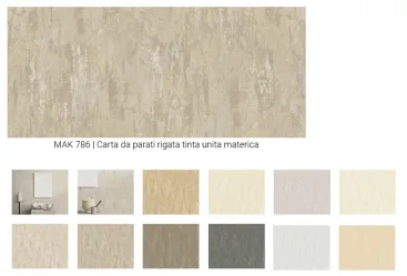 MAK 786 Coordinato - Carta da parati screziata 